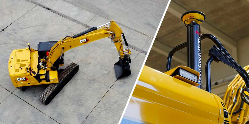 Leica Geosystems announces 3D machine control compatibility for Caterpillar excavators 